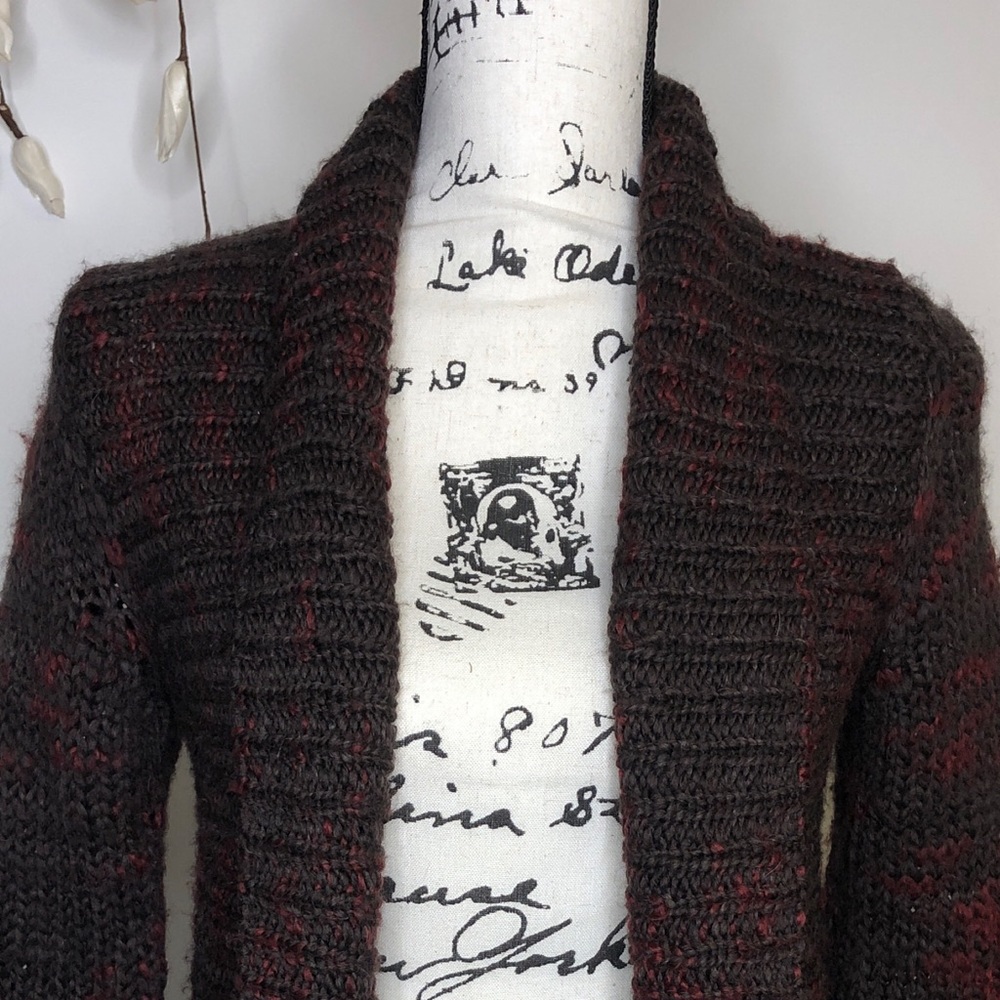 Anthropologie Laurie B Alpaca Blend Cardigan Small View 3